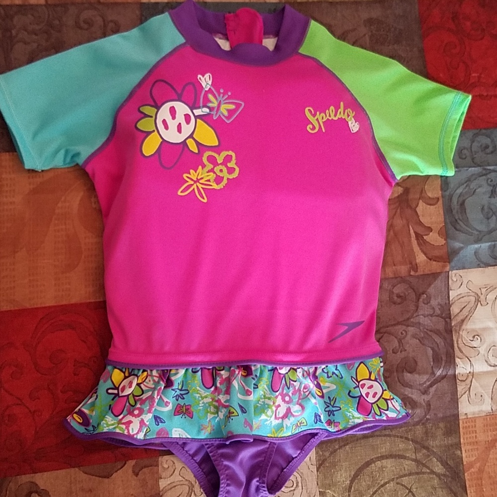 Girl's Speedo floatsuit
